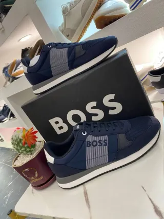 Hugo Boss Scarpe Uomo 42 Orthofit Blu