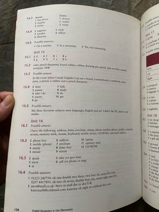 English Vocabulary in Use Elementary with Answe...