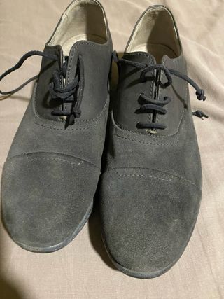 Zapatos Diesel Piel Talla 41 Gris