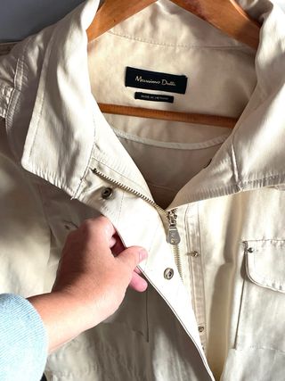 Cazadora Massimo Dutti Beige Talla L