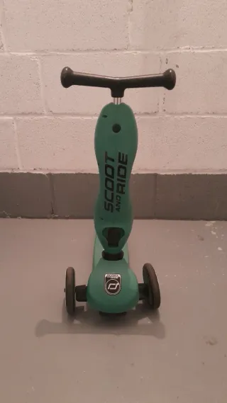 Patinete infantil 3 ruedas verde