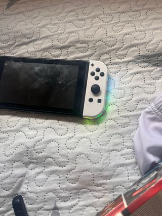 Nintendo Switch in bianco e nero
