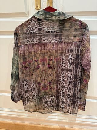 Camisa Zara Mujer Estampada