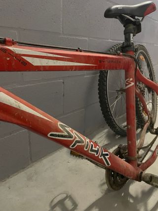 Estructura Bicicleta Sinergis Roja
