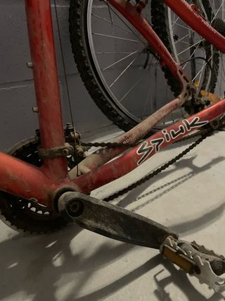 Estructura Bicicleta Sinergis Roja