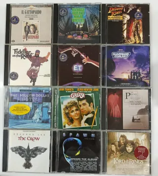 12 CD CDs Bandas Sonoras Películas ELIGE