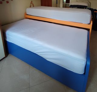2 Letti cameretta singoli + 1 estraibile