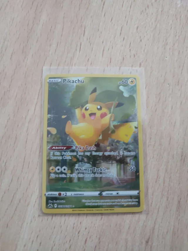 Pikachu TG Crown Zenith Inglés