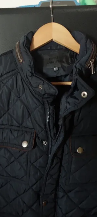 Parka Jacket Industrial azul hombre
