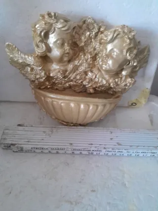 Acquasantiera Cherubini Oro Beige