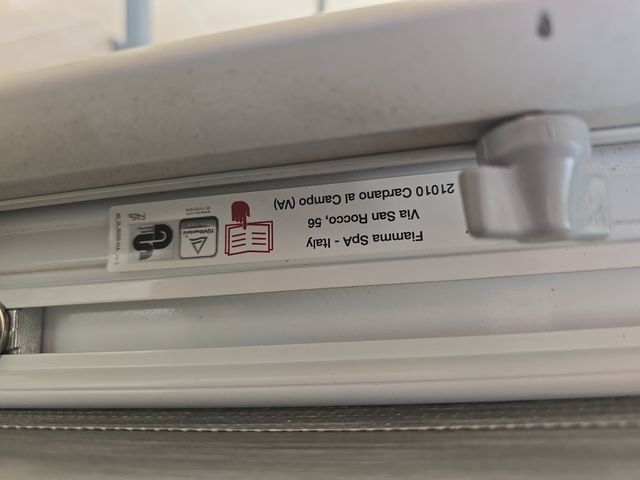 Toldo Fiamma F45S 260 Blanco polar grey