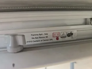 Toldo Fiamma F45S 260 Blanco polar grey