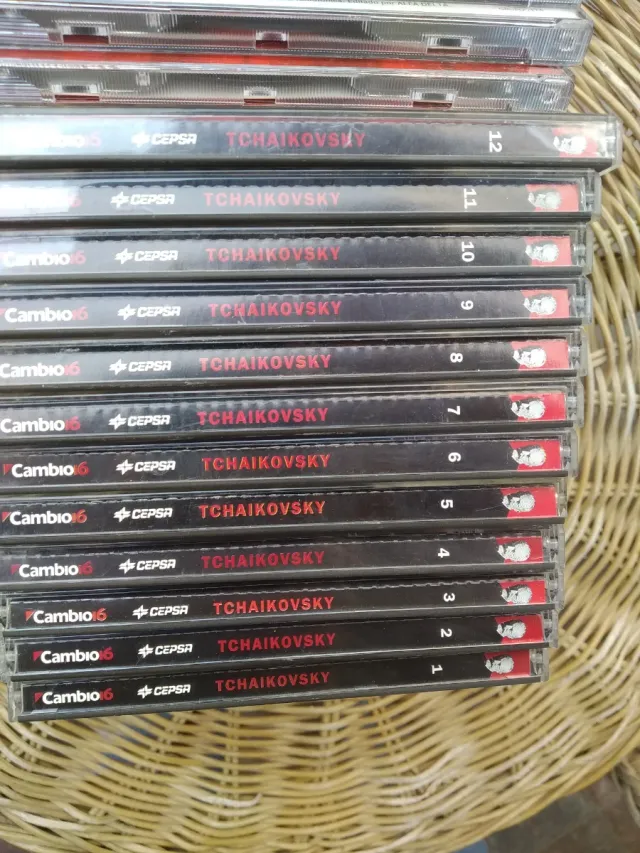 Colección CDs Tchaikovsky Clásica (12 Unds)