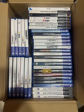 Lotto 38 giochi PS3, PS4, PS2, Wii