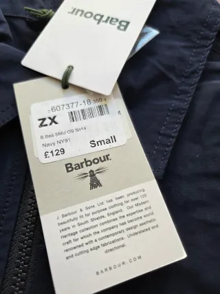 Chaqueta Barbour Beacon Overshirt Azul marino 