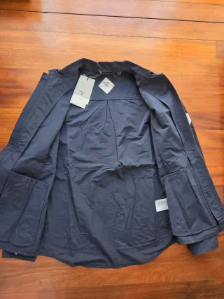 Chaqueta Barbour Beacon Overshirt Azul marino 