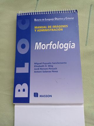 Batería de Lenguaje Objetiva y Criterial (BLOC)