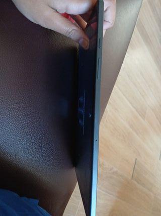 Tablet Samsung A9 Negra con Funda Rosa