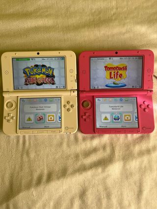 Nintendo 3DS XL Yoshi y Rosa