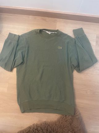 Camisa Lacoste verde oliva - Talla XL