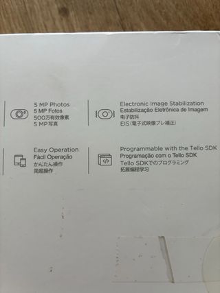 Dron Tello Blanco y Negro