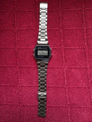 Reloj Casio Digital Plata ALARM CHRONO