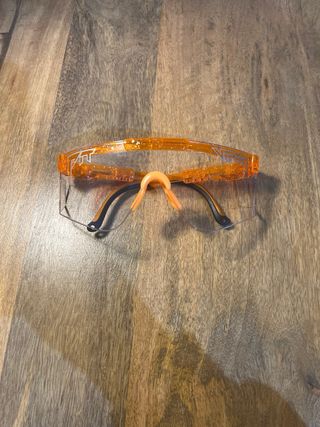 Gafas Pit Viper Transparentes y Naranja ciclismo