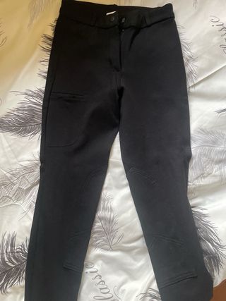 Pantalón de montar a caballo negro