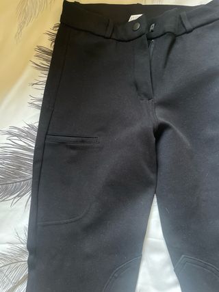 Pantalón de montar a caballo negro