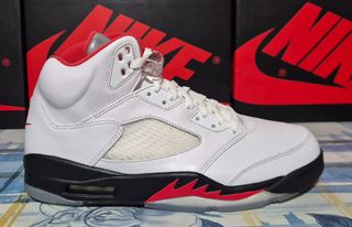 Nike Jordan 5 Fire Red Talla 45 US 11 NUEVAS V