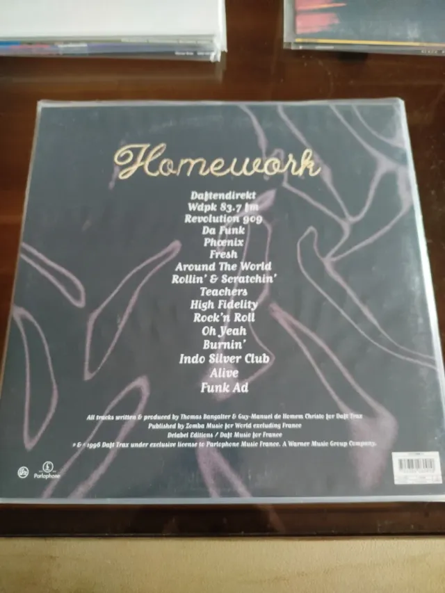 Daft Punk Homework LP Vinilo