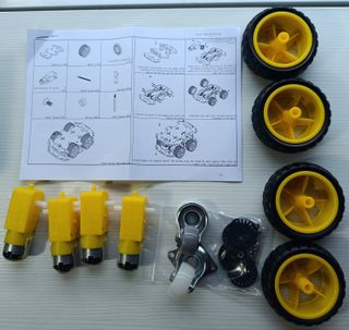 Kit Coche Robot Arduino + Mando PS1