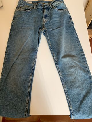 Pantalones vaqueros Zara azules