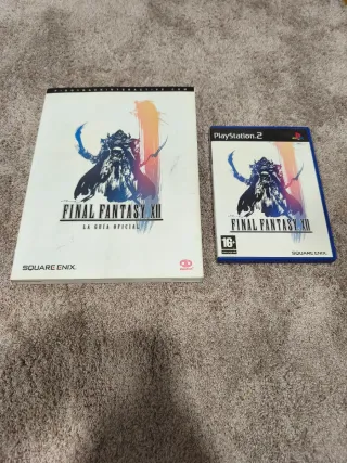 🇪🇦 Pack Final Fantasy XII PS2 + Guía Oficial