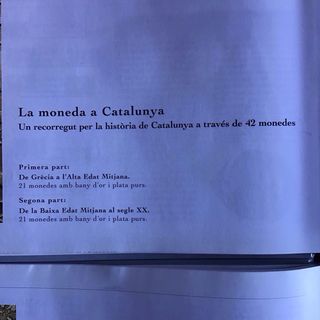 Libros La moneda a Catalunya El País
REPRODUCCIÓN 