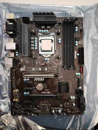 Placa Base MSI Z270A PRO + CPU i7 7700K + 12Gb RAM