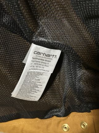 Chaqueta Carhartt Talla M Marrón/Amarilla