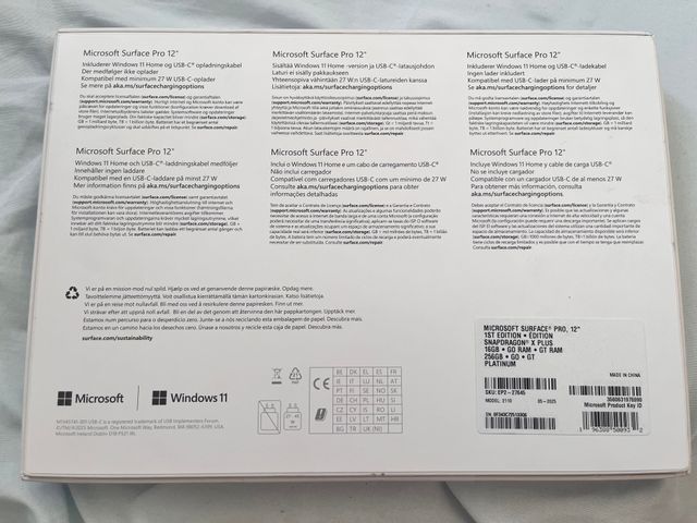 Microsoft Surface Color gris