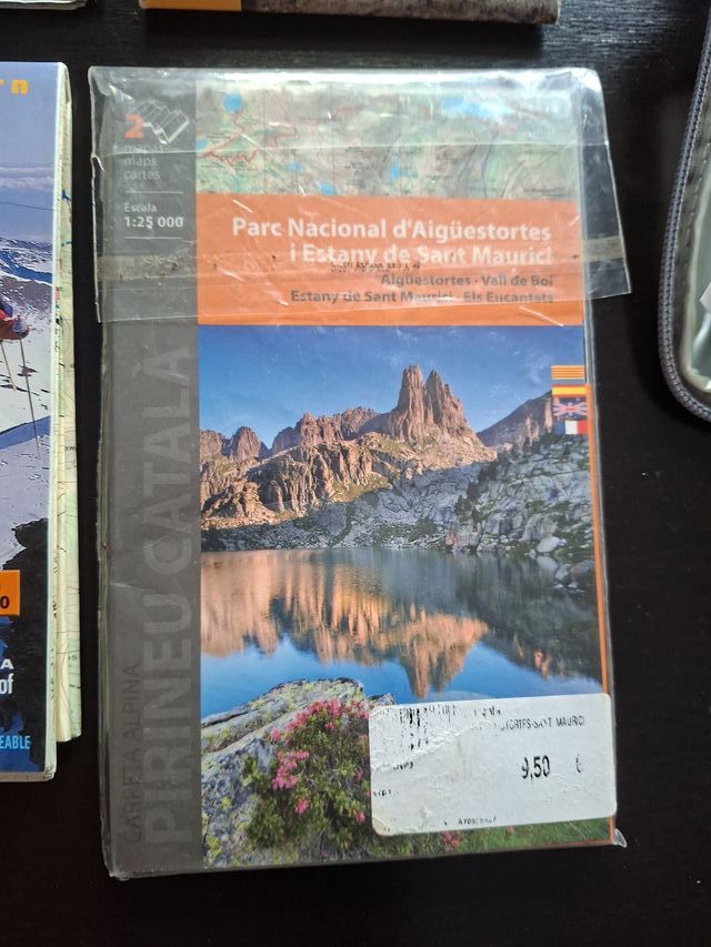 Mapa Pirineo Aragonés Ordesa Monte Perdido