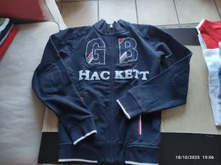 Chaqueta Sudadera Azul Hacket Aston Martin11-12añ