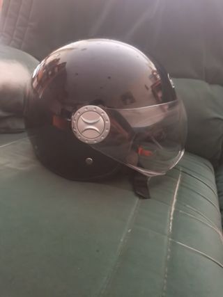 Casco Moto Trophy Motor Club Negro