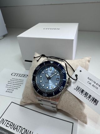 Reloj Citizen Automático NJ0178-81M Azul FULL SET