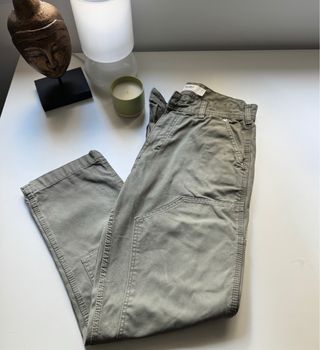 Pantalón cargo Pull&Bear verde oliva