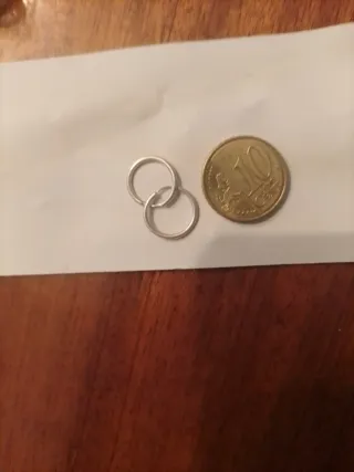 Pendientes de aro pequeños
