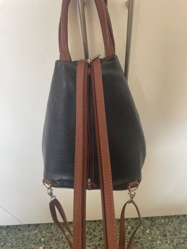 Zaino ecopelle marrone