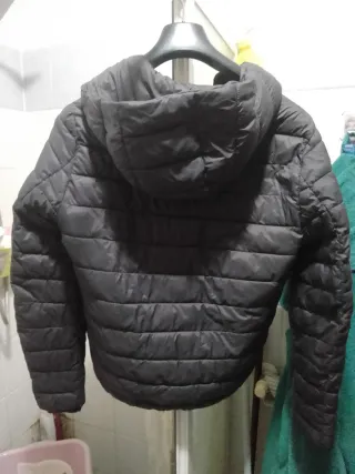 Giubbotto Blauer Unisex Nero e Rosso