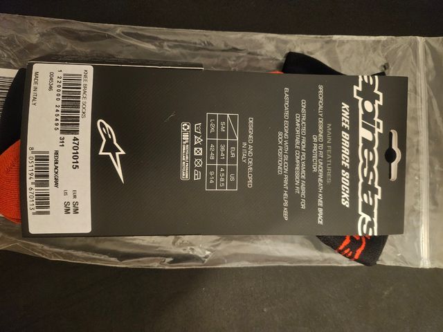 Calcetines Alpinestars Knee Brace S/M