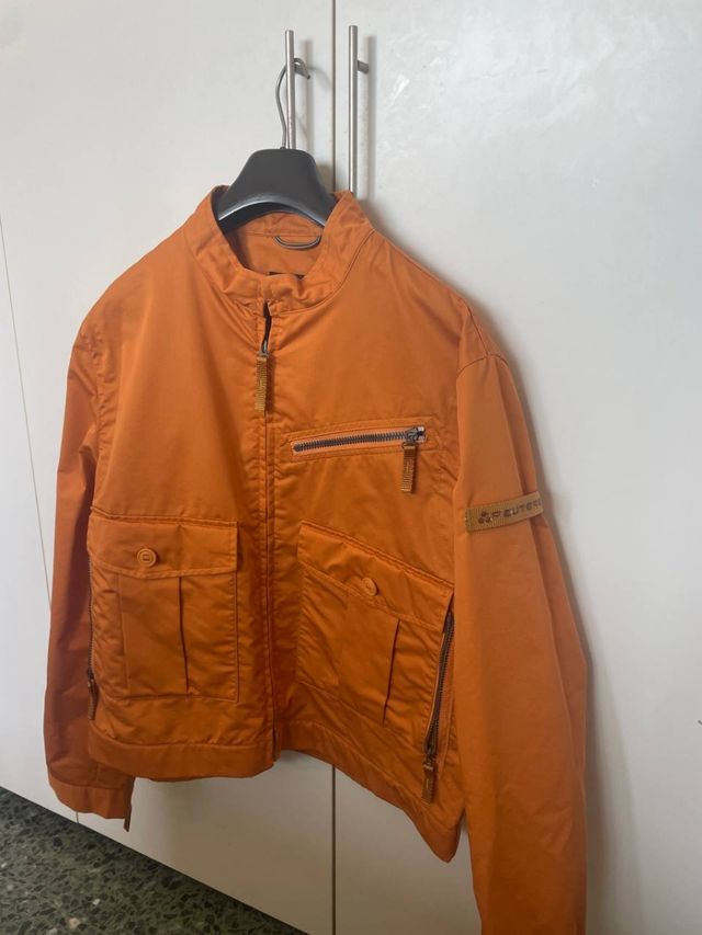 Bomber arancione taglia L