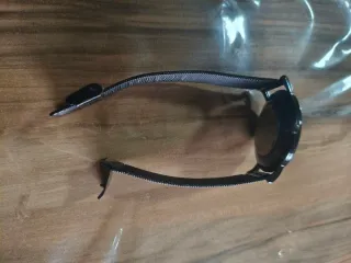 Reloj GENEVA Negro Malla Metálica