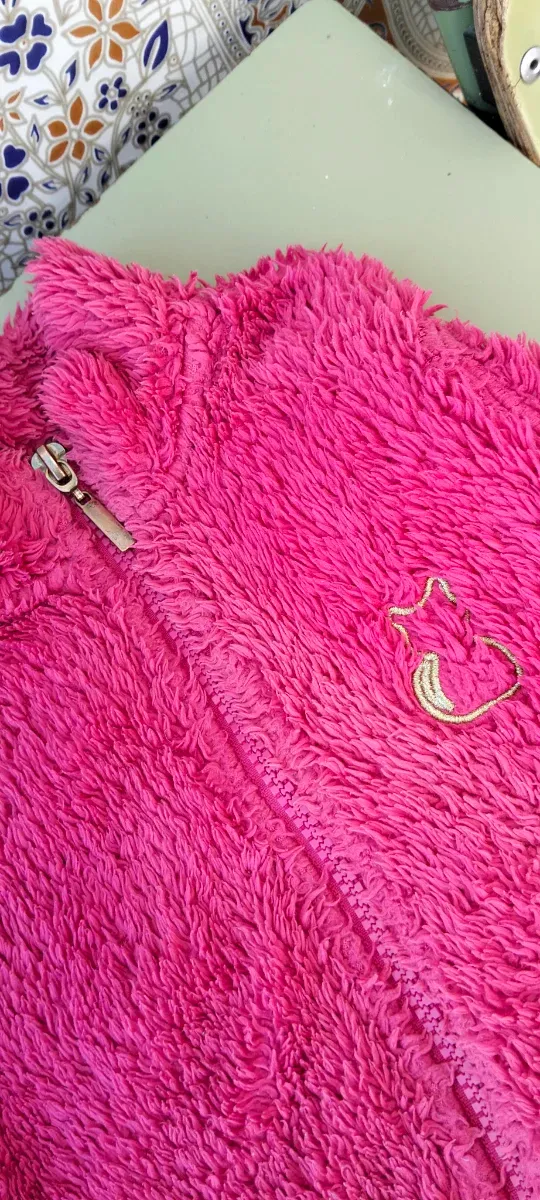 Chaquetita pelo rosa